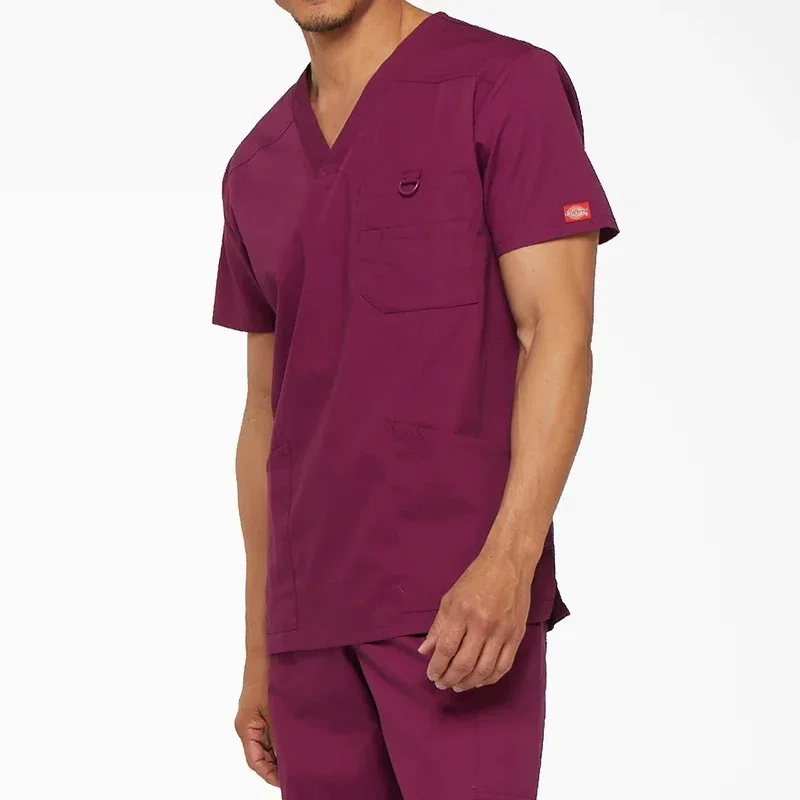 Men’s Eds Signature V-Neck Scrub Top Men’s Eds Signature V-Neck Scrub Top