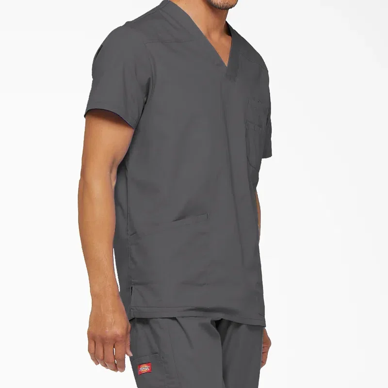 Men’s Eds Signature V-Neck Scrub Top Men’s Eds Signature V-Neck Scrub Top