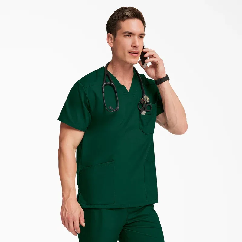 Men’s Eds Signature V-Neck Scrub Top Men’s Eds Signature V-Neck Scrub Top