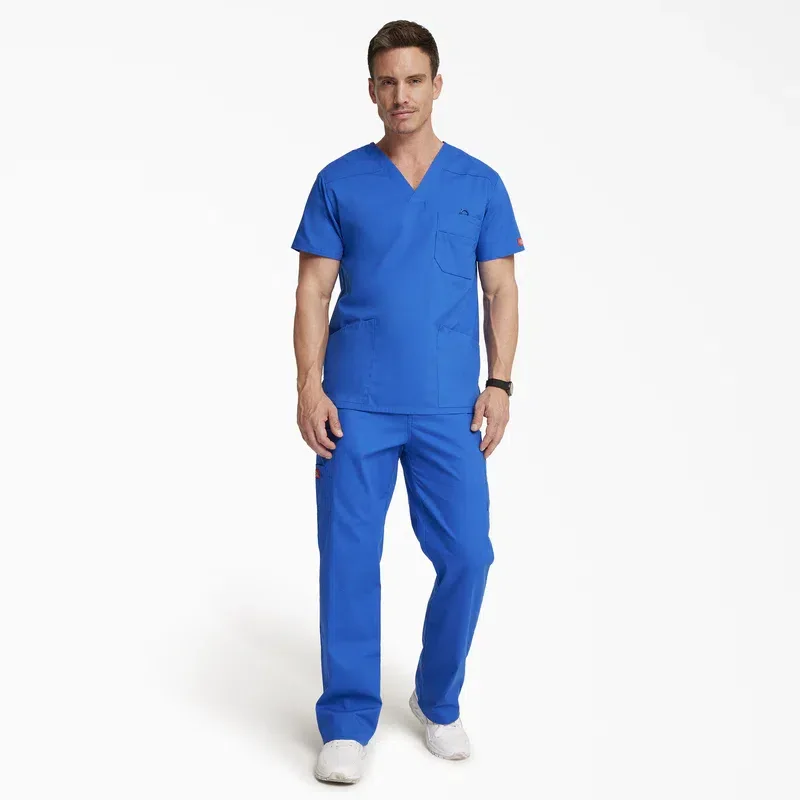 Men’s Eds Signature V-Neck Scrub Top Men’s Eds Signature V-Neck Scrub Top
