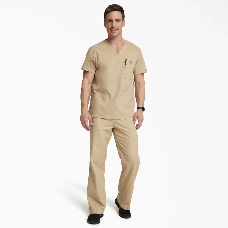 Men’s Eds Signature V-Neck Scrub Top Men’s Eds Signature V-Neck Scrub Top