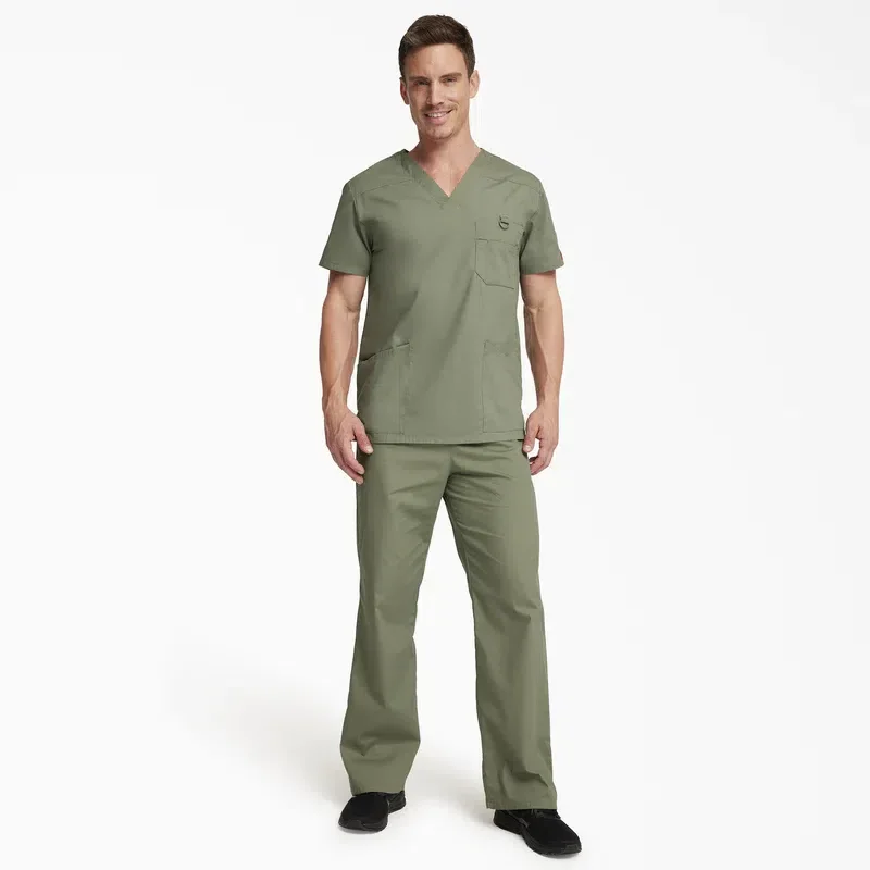 Men’s Eds Signature V-Neck Scrub Top Men’s Eds Signature V-Neck Scrub Top