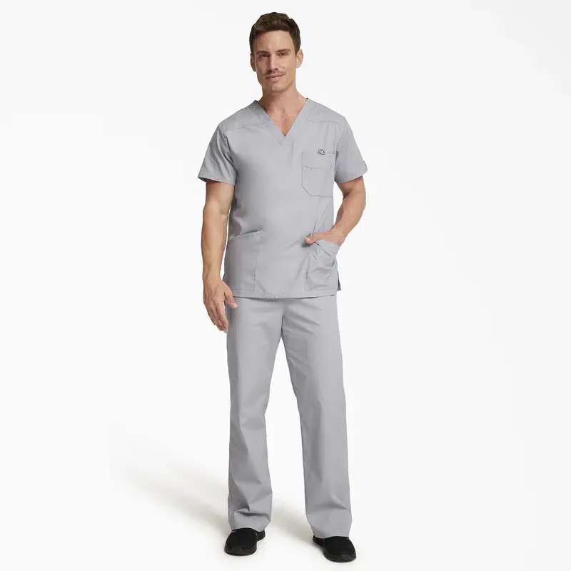 Men’s Eds Signature V-Neck Scrub Top Men’s Eds Signature V-Neck Scrub Top
