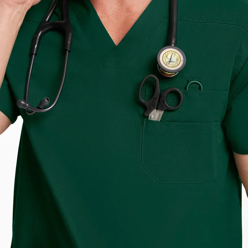 Men’s Eds Signature V-Neck Scrub Top Men’s Eds Signature V-Neck Scrub Top