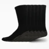 Moisture Control Crew Work Socks, Size 12-15, 6-Pack Moisture Control Crew Work Socks, Size 12-15, 6-Pack