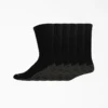 Moisture Control Crew Work Socks, Size 6-12, 6-Pack Moisture Control Crew Work Socks, Size 6-12, 6-Pack