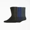 Moisture Control Crew Work Socks, Size 6-12, 6-Pack Moisture Control Crew Work Socks, Size 6-12, 6-Pack