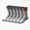 Moisture Control Crew Work Socks, Size 6-12, 6-Pack Moisture Control Crew Work Socks, Size 6-12, 6-Pack