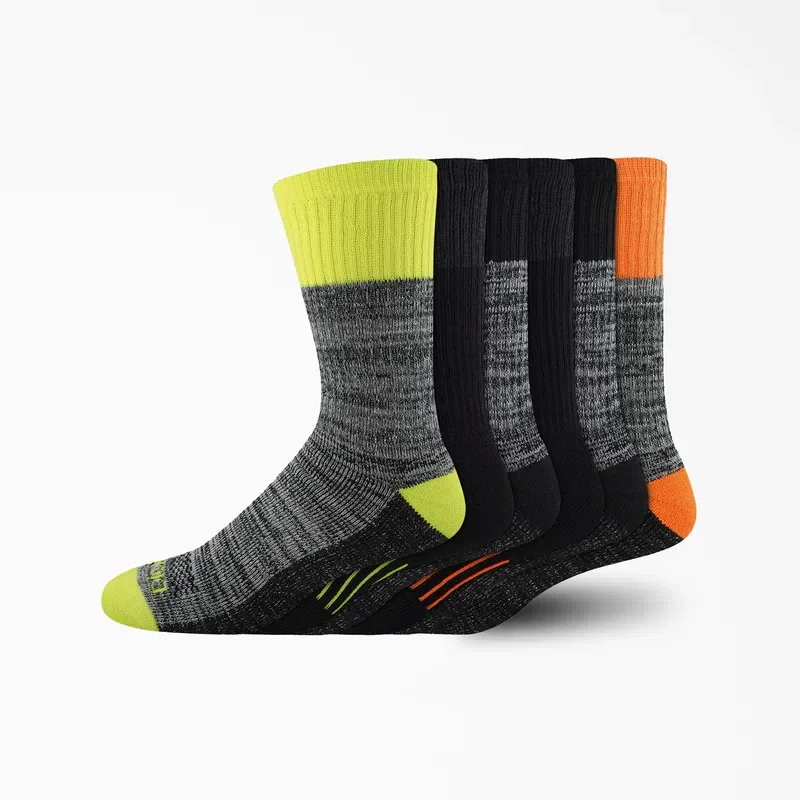 Moisture Control Crew Work Socks, Size 6-12, 6-Pack Moisture Control Crew Work Socks, Size 6-12, 6-Pack