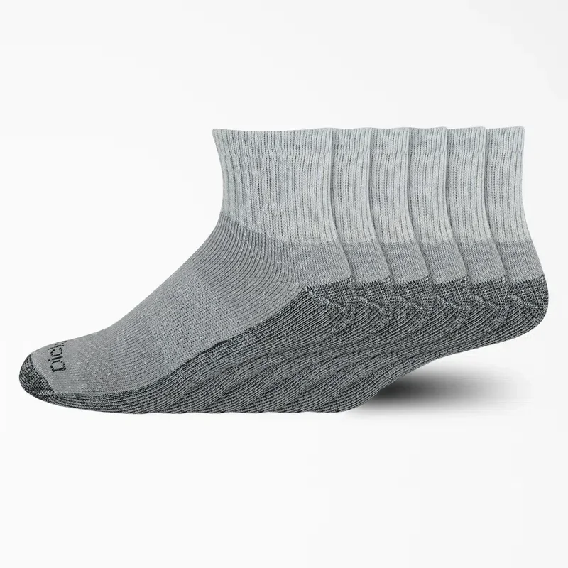 Moisture Control Quarter Socks, Size 6-12, 6-Pack Moisture Control Quarter Socks, Size 6-12, 6-Pack