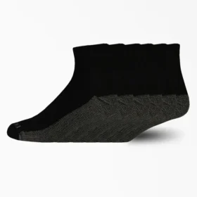 Moisture Control Quarter Socks, Size 6-12, 6-Pack