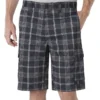 Performance Flex 11″ Relaxed Fit Plaid Cargo Shorts Performance Flex 11″ Relaxed Fit Plaid Cargo Shorts
