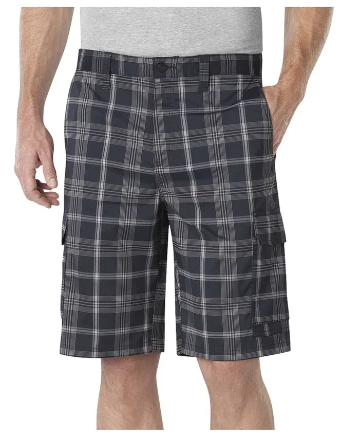 Performance Flex 11″ Relaxed Fit Plaid Cargo Shorts Performance Flex 11″ Relaxed Fit Plaid Cargo Shorts