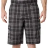 Performance Flex 11″ Relaxed Fit Plaid Cargo Shorts Performance Flex 11″ Relaxed Fit Plaid Cargo Shorts