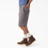 Plaid Work Shorts, 11″