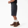Plaid Work Shorts, 11″