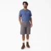 Plaid Work Shorts, 11″