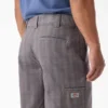 Plaid Work Shorts, 11″