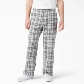Regular Fit Plaid Pants