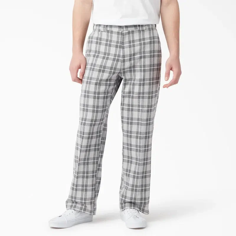 Regular Fit Plaid Pants Regular Fit Plaid Pants