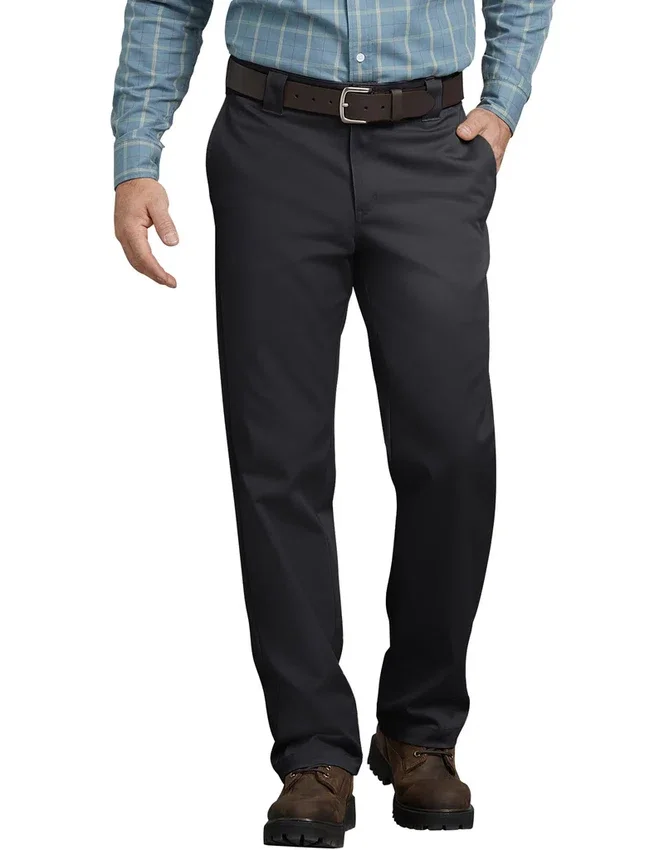 Regular Fit Straight Leg Twill Work Pants Regular Fit Straight Leg Twill Work Pants