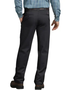 Regular Fit Straight Leg Twill Work Pants