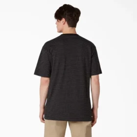 Regular Fit Striped Pocket T-Shirt
