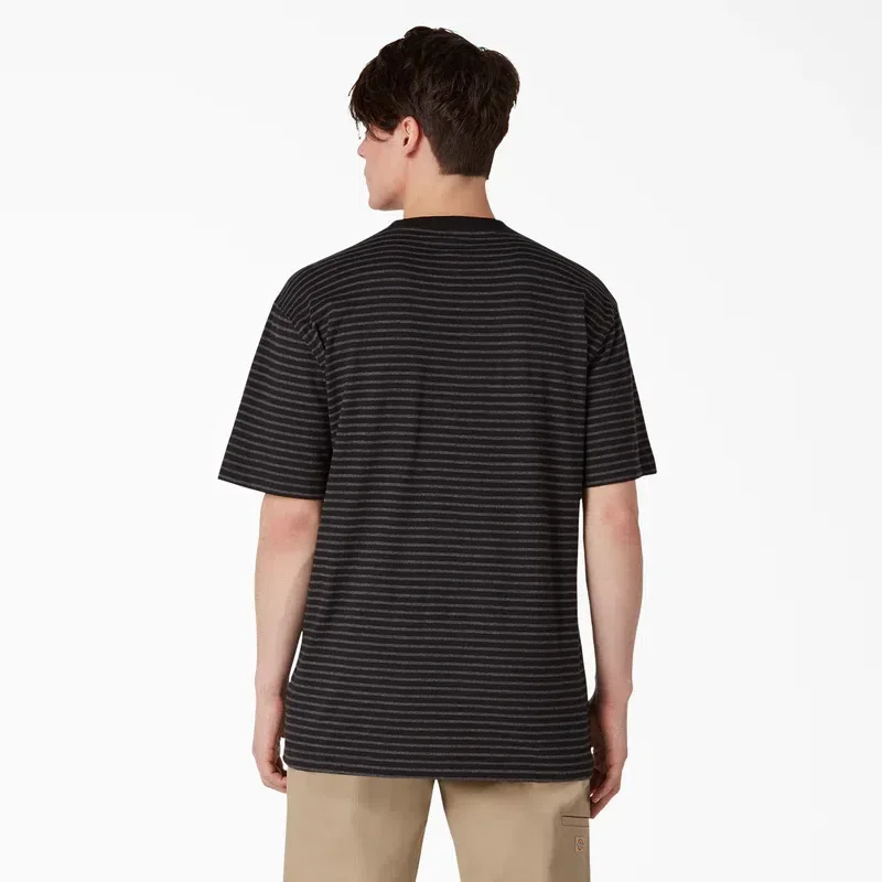 Regular Fit Striped Pocket T-Shirt Regular Fit Striped Pocket T-Shirt