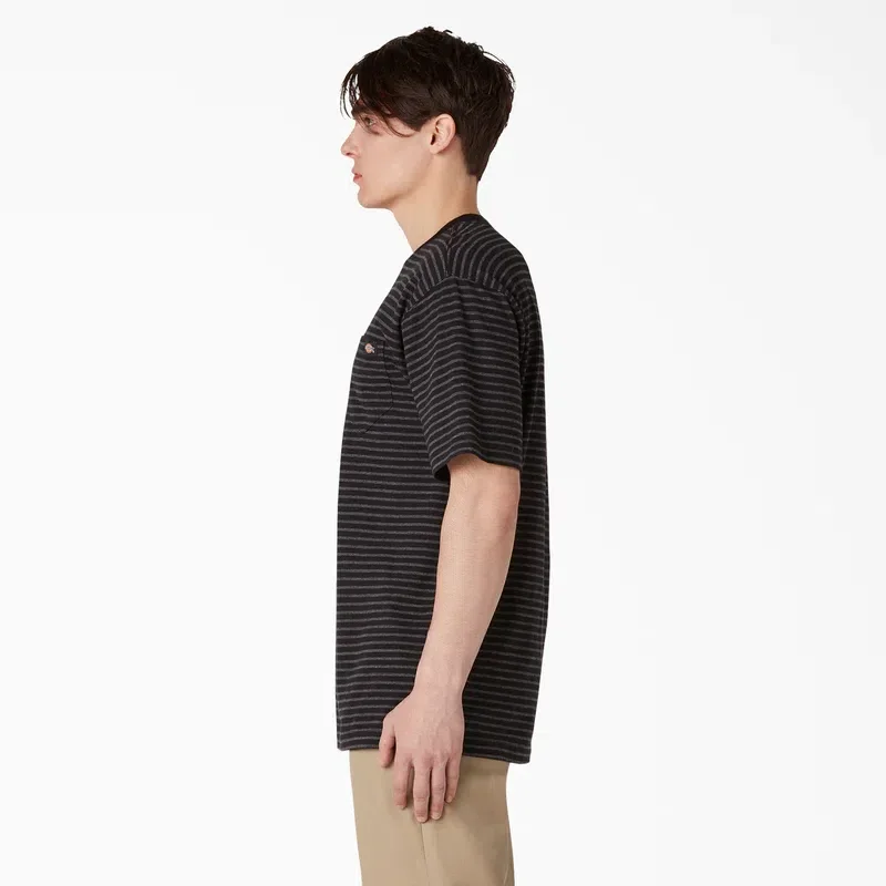 Regular Fit Striped Pocket T-Shirt Regular Fit Striped Pocket T-Shirt