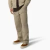Relaxed Fit Contrast Stitch Double Knee Duck Pants Relaxed Fit Contrast Stitch Double Knee Duck Pants