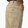 Relaxed Fit Contrast Stitch Double Knee Duck Pants Relaxed Fit Contrast Stitch Double Knee Duck Pants