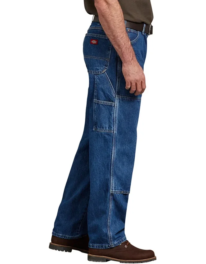 Relaxed Fit Double Knee Carpenter Denim Jeans Relaxed Fit Double Knee Carpenter Denim Jeans