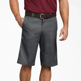 Relaxed Fit Multi-Use Pocket Work Shorts, 13″
