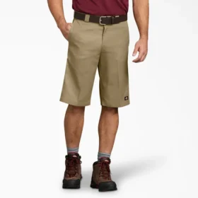 Relaxed Fit Multi-Use Pocket Work Shorts, 13″