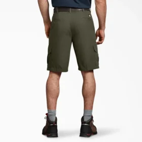 Relaxed Fit Ripstop Cargo Shorts, 11″