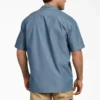 Relaxed Fit Short Sleeve Chambray Shirt Relaxed Fit Short Sleeve Chambray Shirt