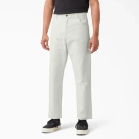Relaxed Fit Stonewashed Duck Carpenter Pants