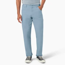 Relaxed Fit Stonewashed Duck Carpenter Pants