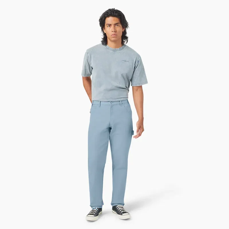 Relaxed Fit Stonewashed Duck Carpenter Pants Relaxed Fit Stonewashed Duck Carpenter Pants