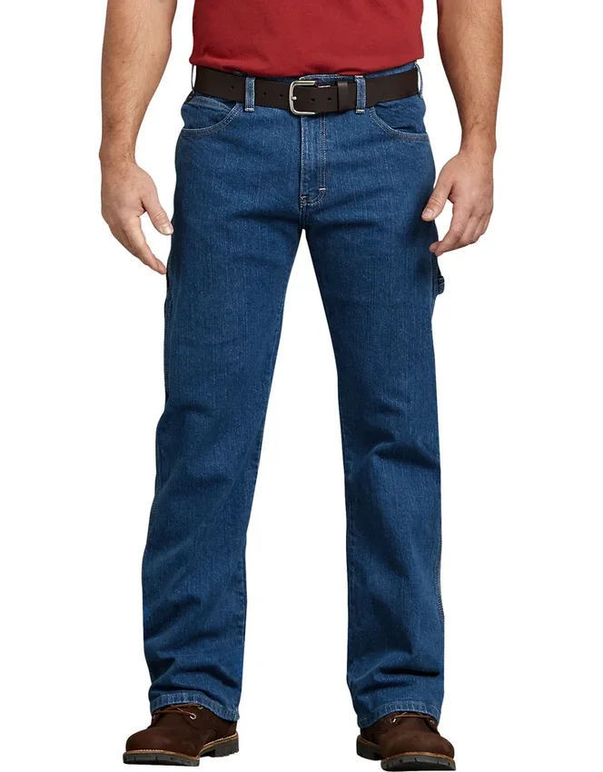 Relaxed Fit Straight Leg Carpenter Denim Jeans Relaxed Fit Straight Leg Carpenter Denim Jeans