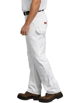 Relaxed Fit Straight Leg Polyester-Blend Premium Painter’s Pants