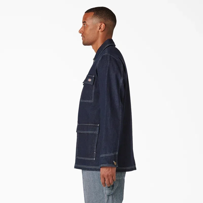 Rinsed Denim Chore Coat Rinsed Denim Chore Coat