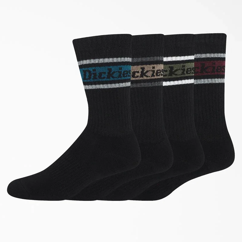 Rugby Stripe Socks, Size 6-12, 4-Pack Rugby Stripe Socks, Size 6-12, 4-Pack