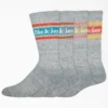Rugby Stripe Socks, Size 6-12, 4-Pack Rugby Stripe Socks, Size 6-12, 4-Pack
