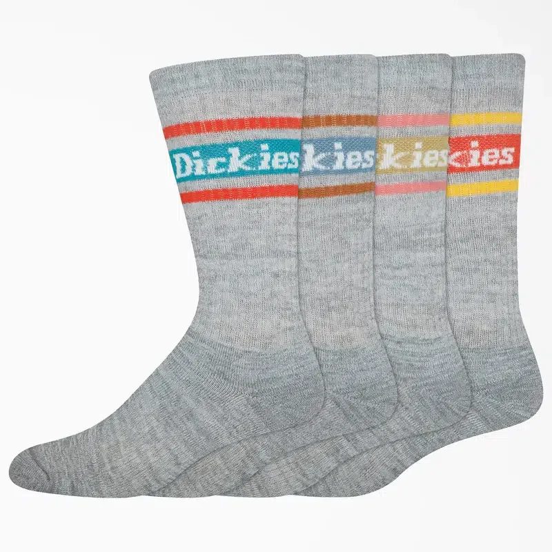 Rugby Stripe Socks, Size 6-12, 4-Pack Rugby Stripe Socks, Size 6-12, 4-Pack