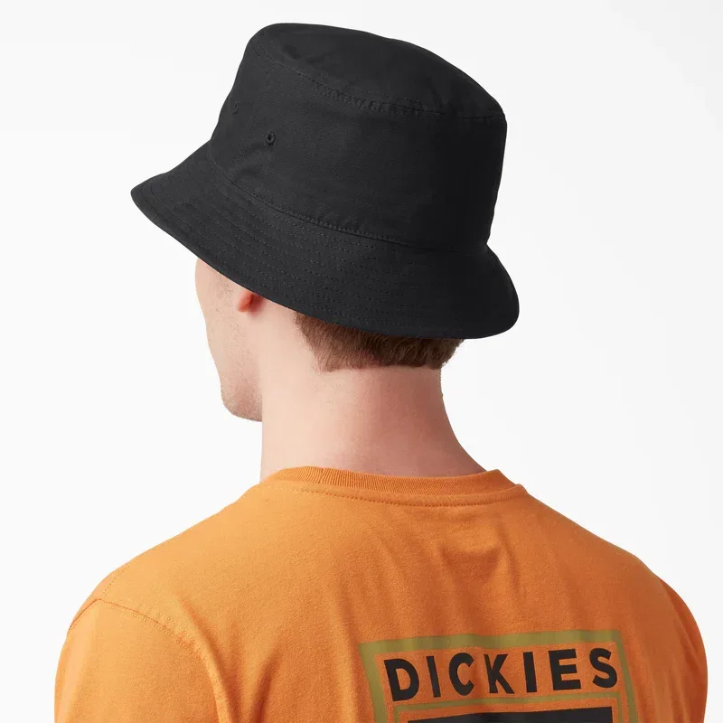 Script Logo Canvas Bucket Hat Script Logo Canvas Bucket Hat