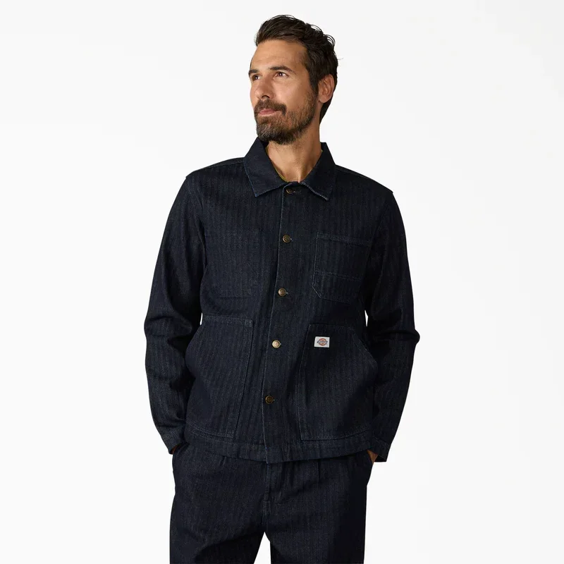 Selvedge Herringbone Barn Denim Jacket Selvedge Herringbone Barn Denim Jacket