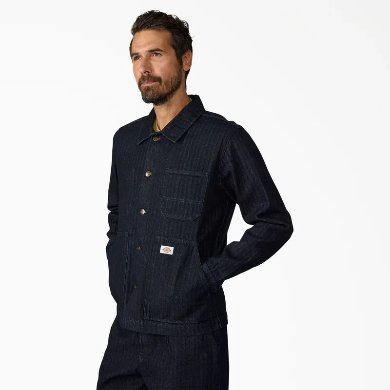 Selvedge Herringbone Barn Denim Jacket Selvedge Herringbone Barn Denim Jacket