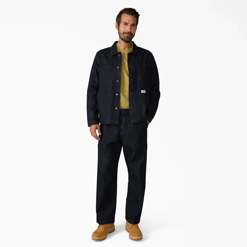 Selvedge Herringbone Barn Denim Jacket Selvedge Herringbone Barn Denim Jacket