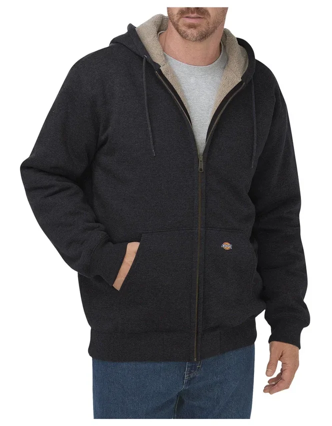 Sherpa Lined Fleece Hoodie Sherpa Lined Fleece Hoodie